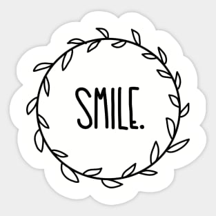 Smile — you’ve got lots of reasons Sticker